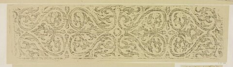 Ancient Scroll Pattern Stone Rubbing