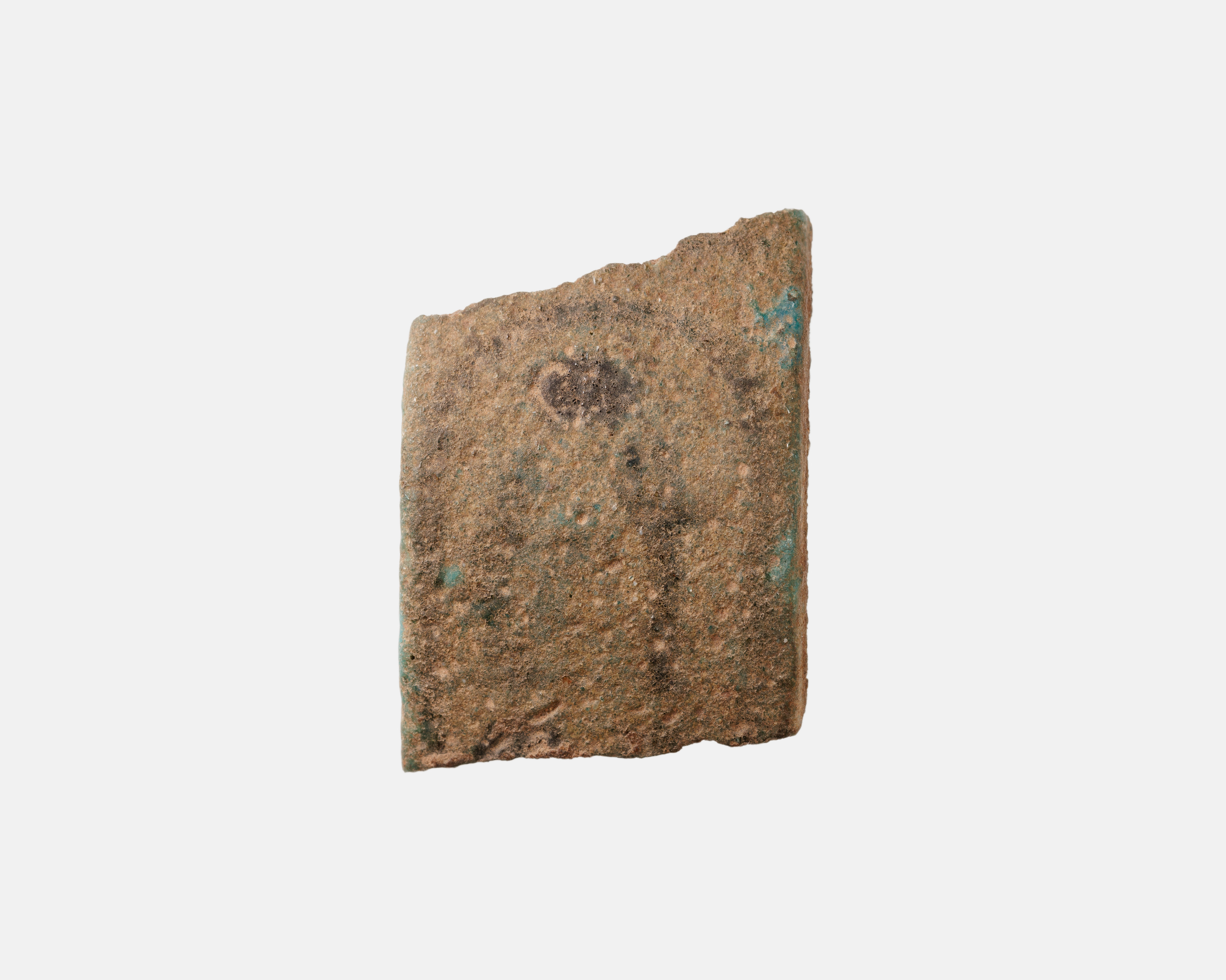 Ancient Corroded Bronze Fragment