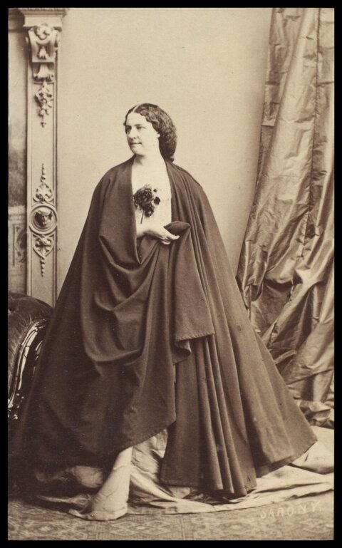 Victorian Studio Portrait of a Woman