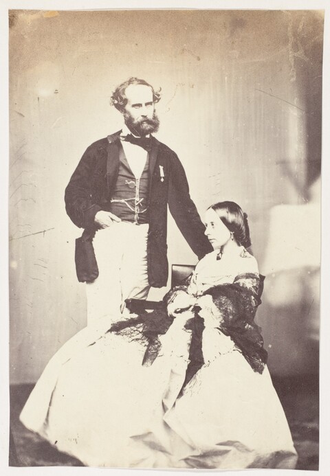 Vintage Portrait of a Couple