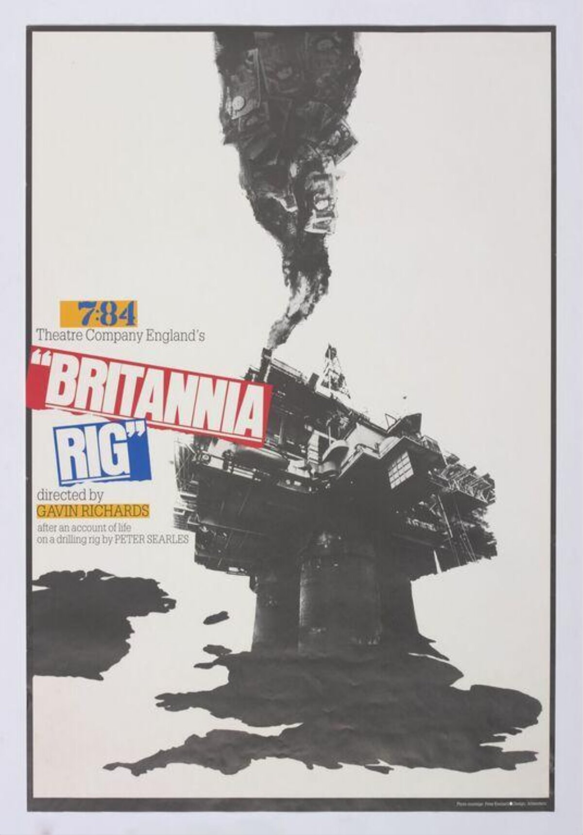 Britannia Rig Theatre Play Poster