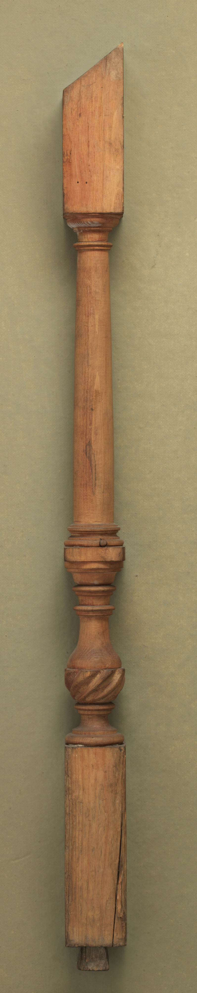 Vintage Turned Wooden Baluster