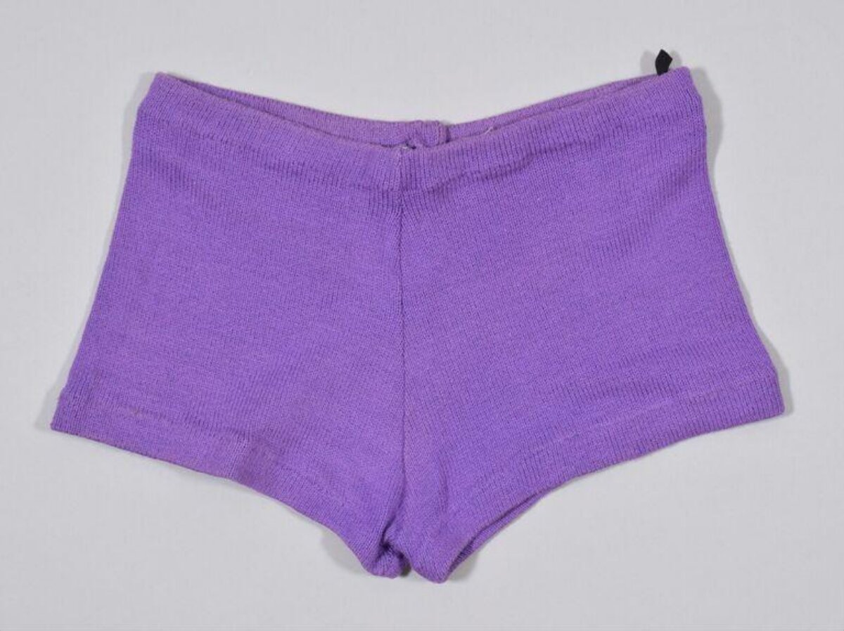 Light Purple Knit Shorts