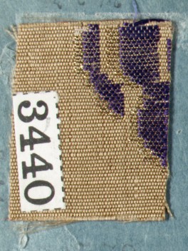 Tagged Camouflage Fabric Swatch