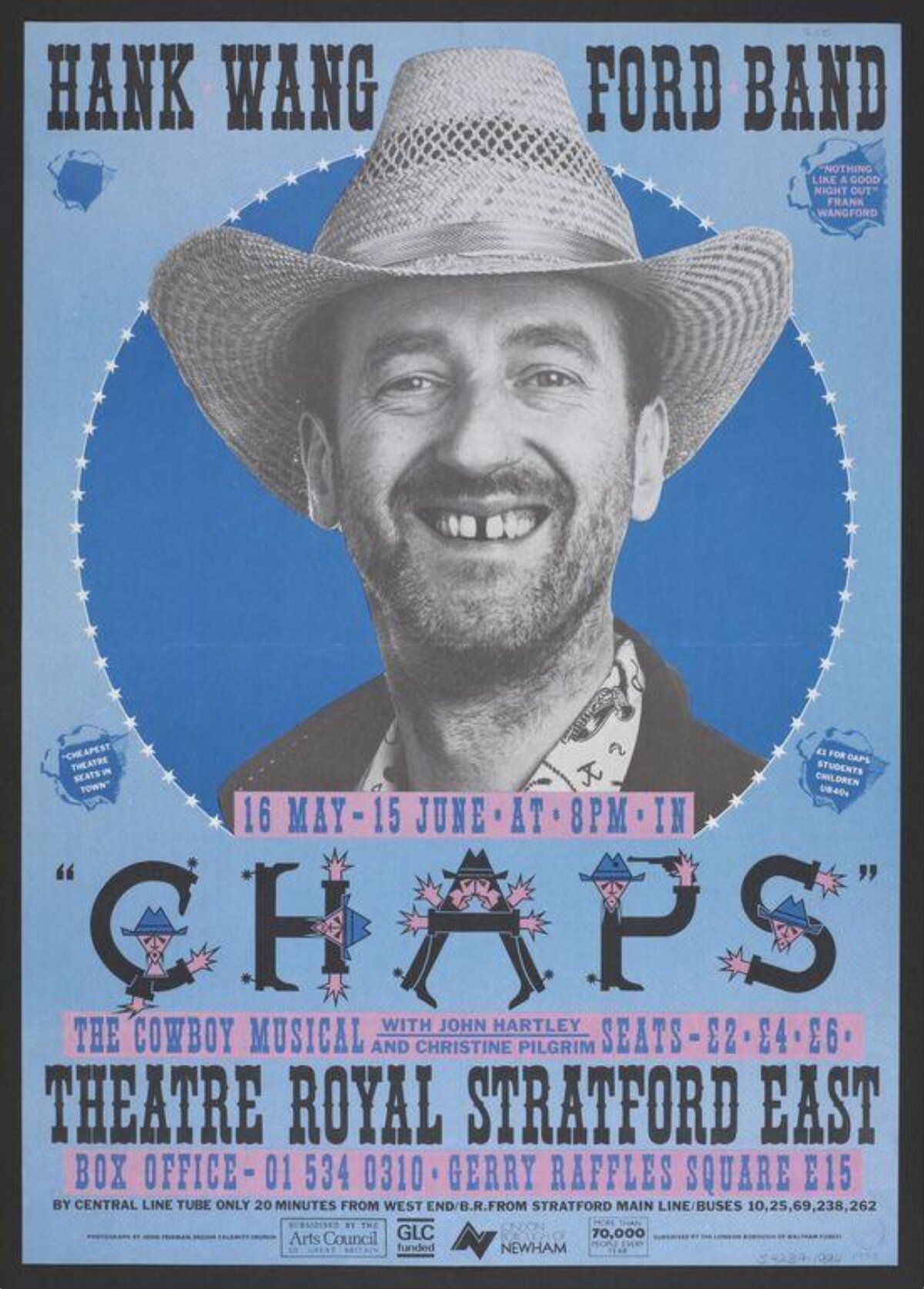 Chaps Cowboy Musical Promotional Poster