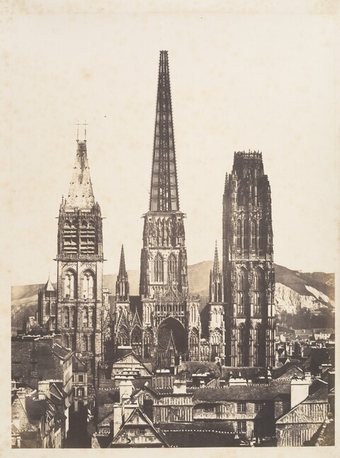 Vintage View of Rouen Cathedral