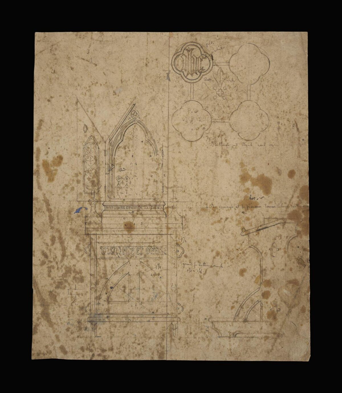 Gothic Architectural Design Sketch
