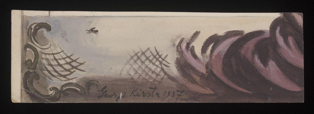 1937 Abstract Sketch by George Kirsta