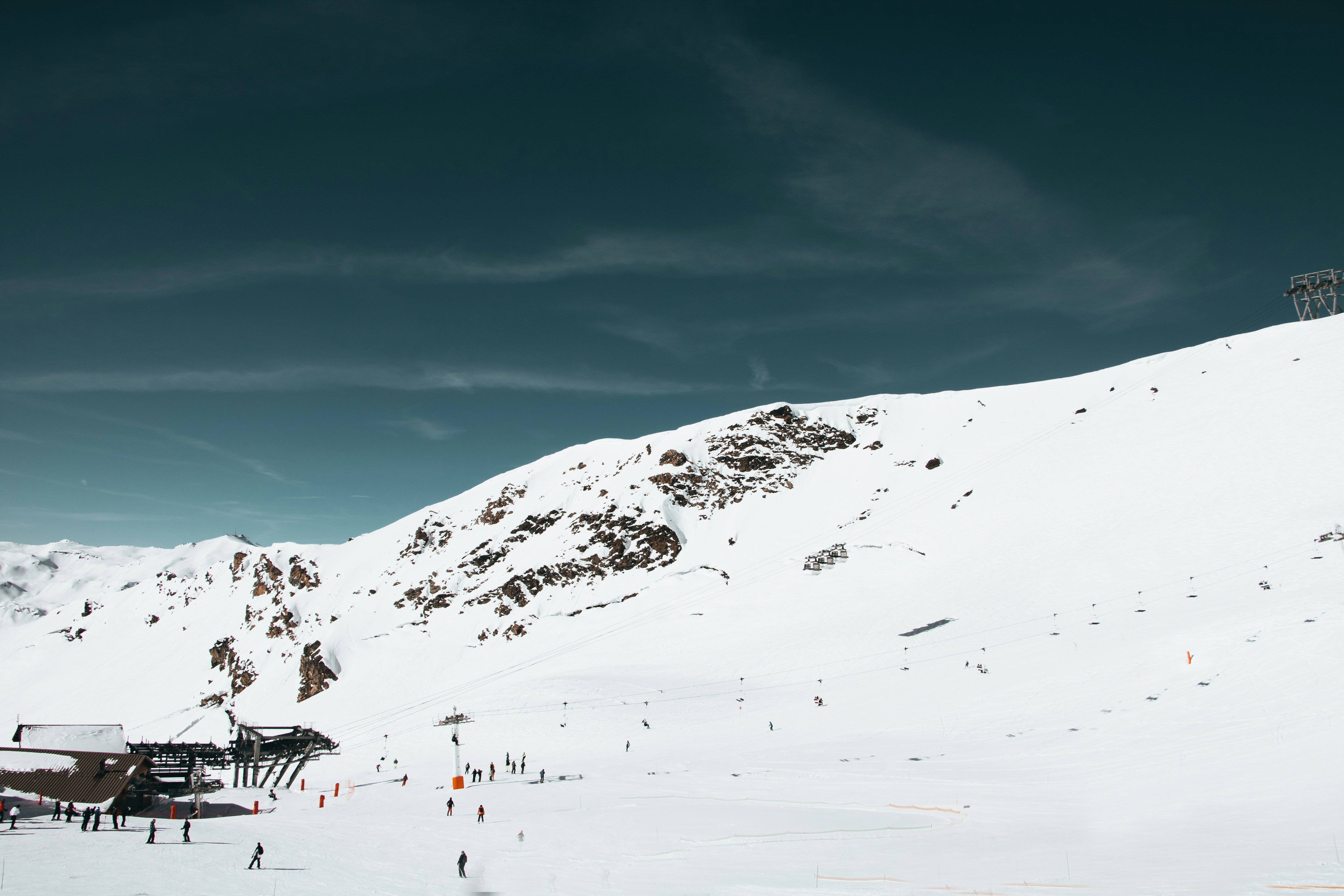 Alpine Ski Resort Snow Slope