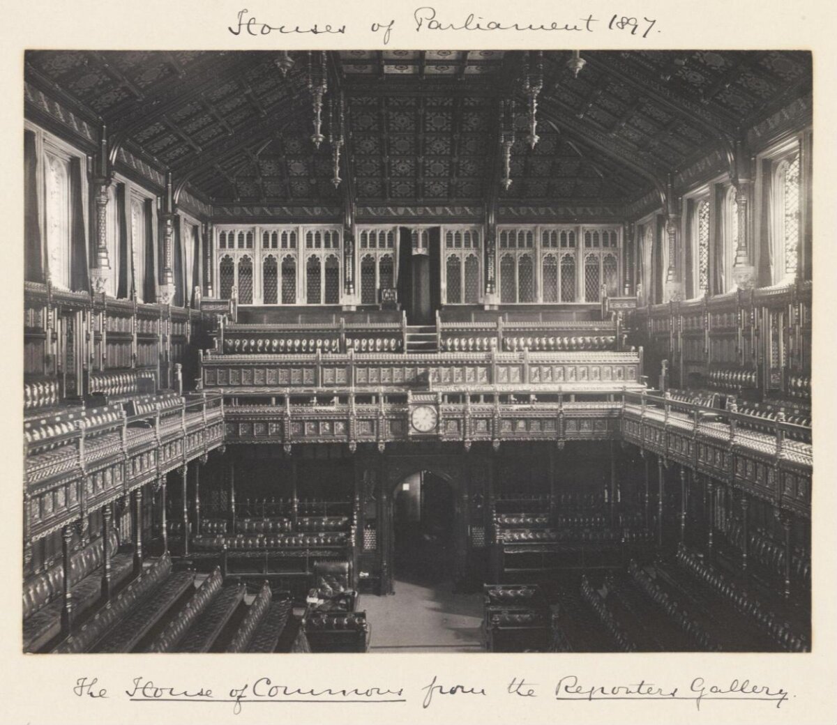 1897 House of Commons Interior