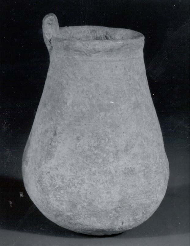 Ancient Single-handled Pottery Jar