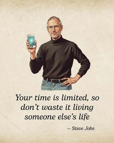 Steve Jobs Inspirational Quote