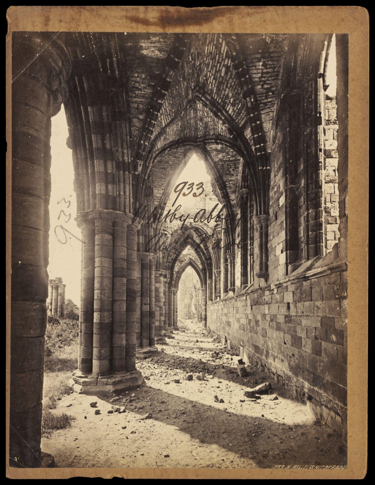 Whitby Abbey Aisle Ruins