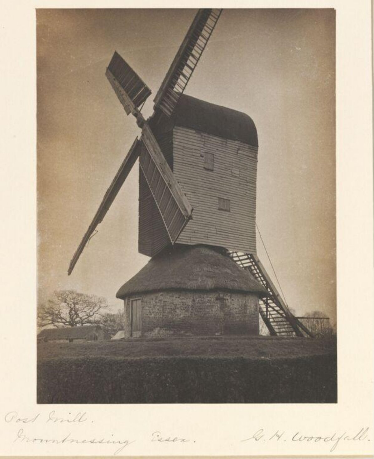 Old Post Mill in Essex