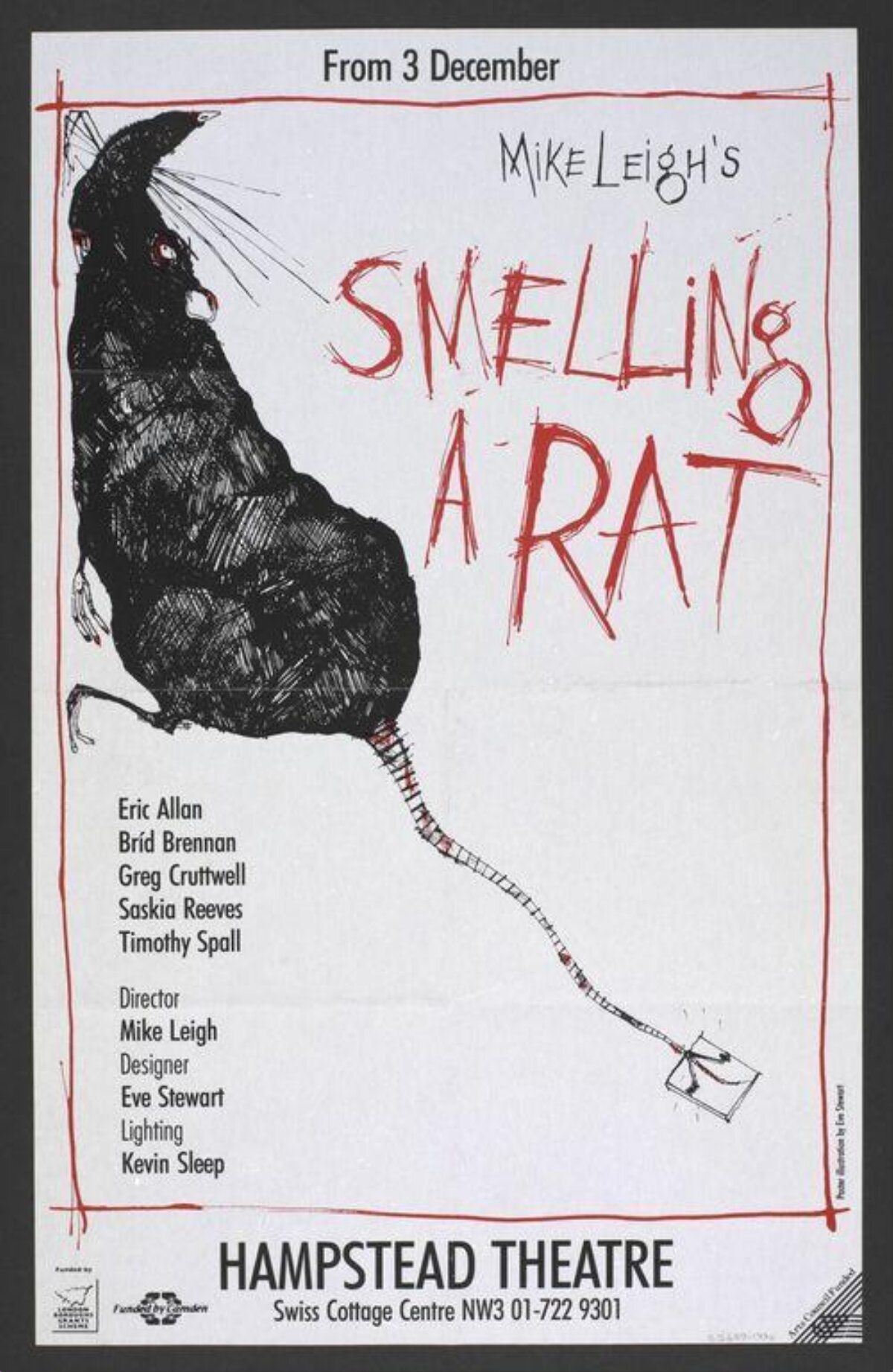 Smelling a Rat Theatre Play Poster