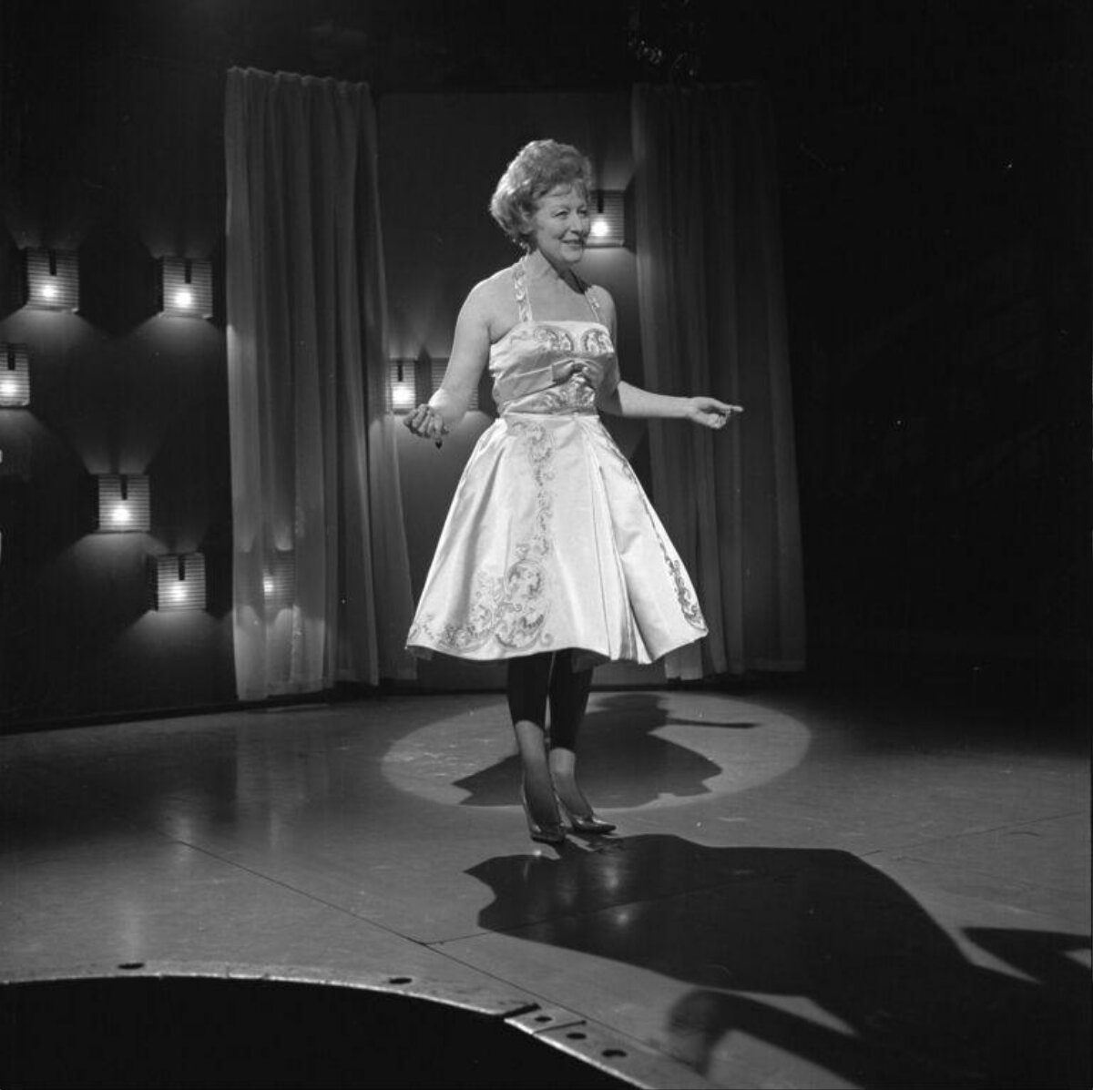 Female Performer on Stage