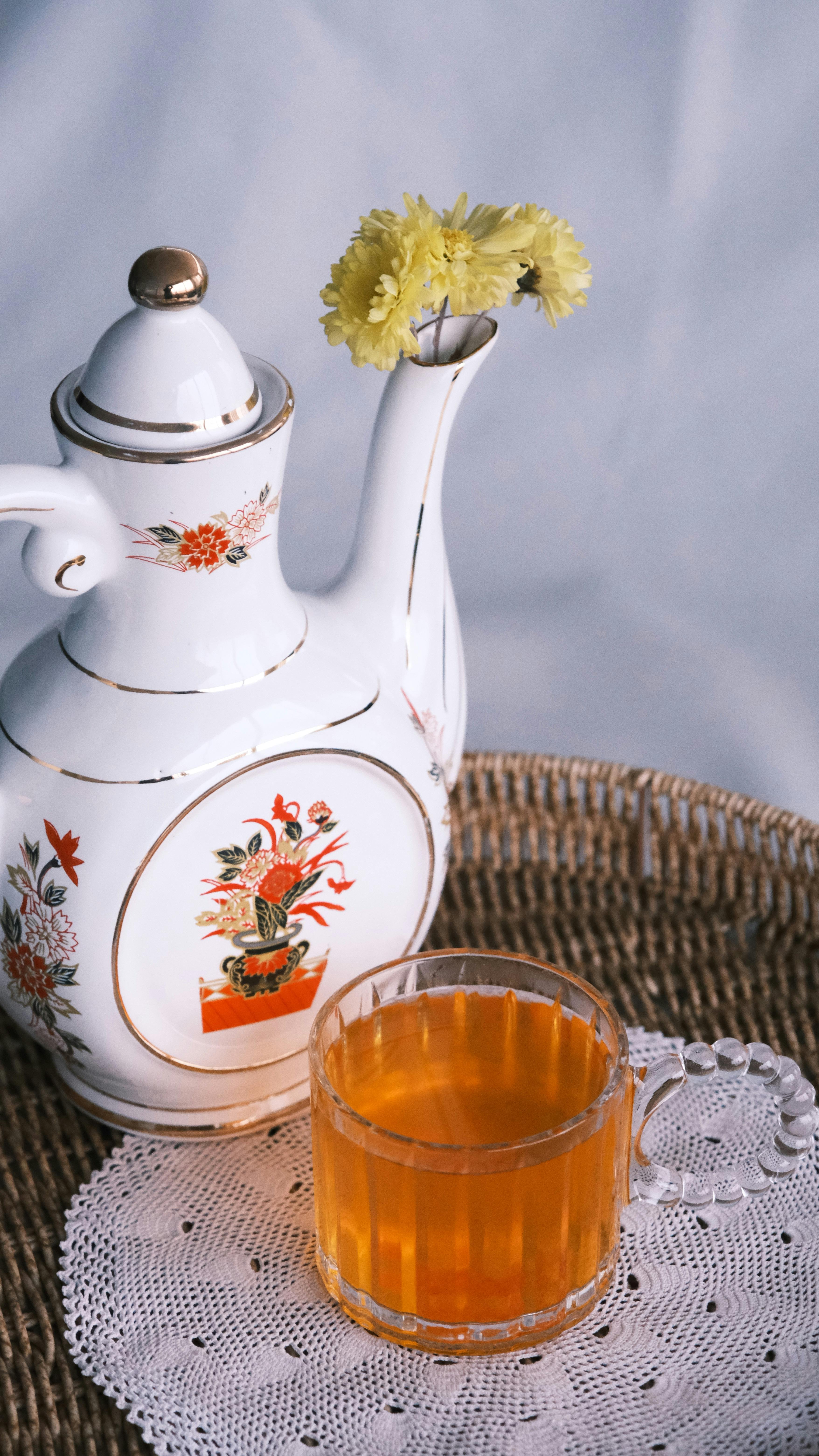 Tea Time Still Life Arrangement