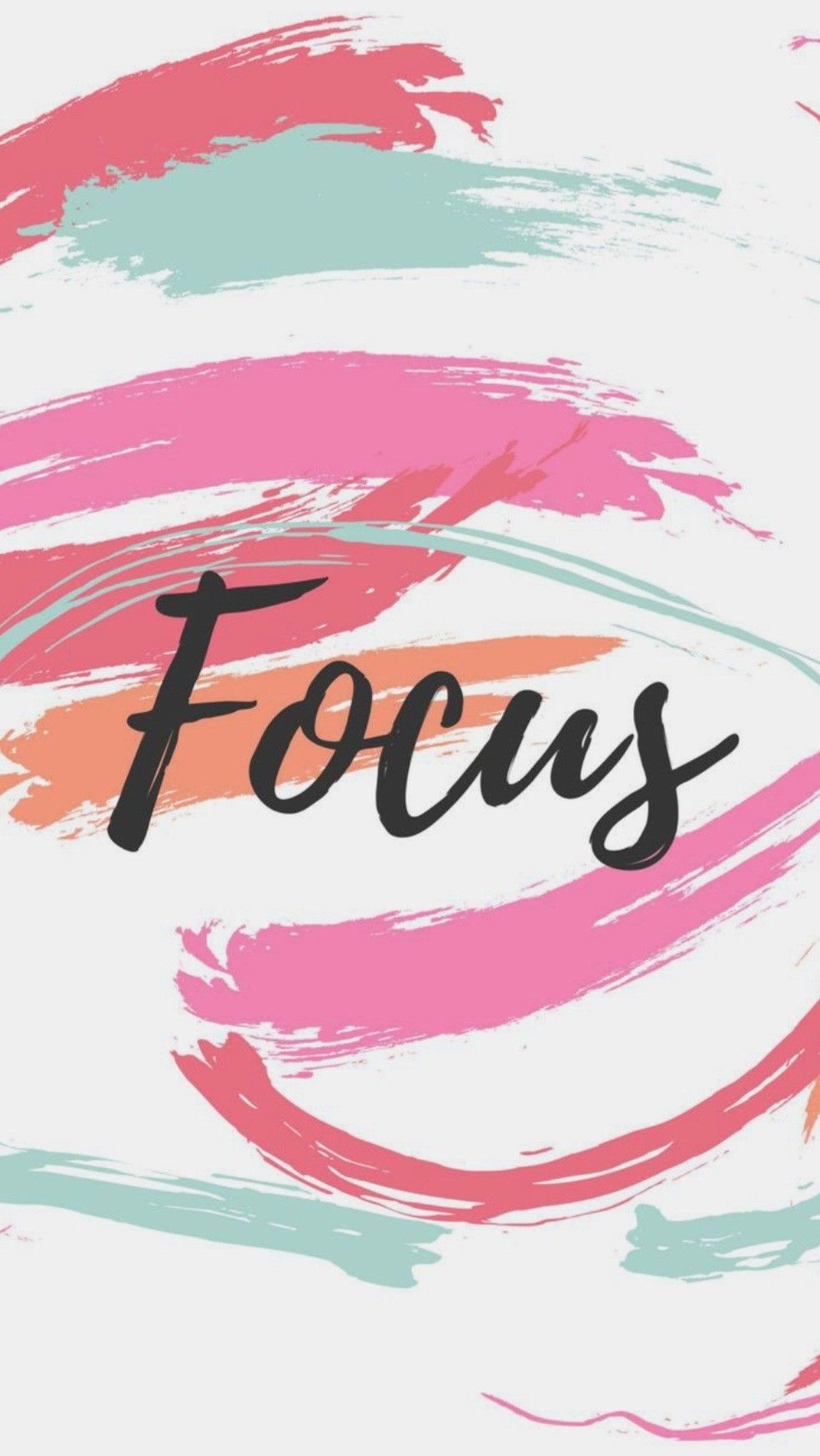 Focus Motivational Art