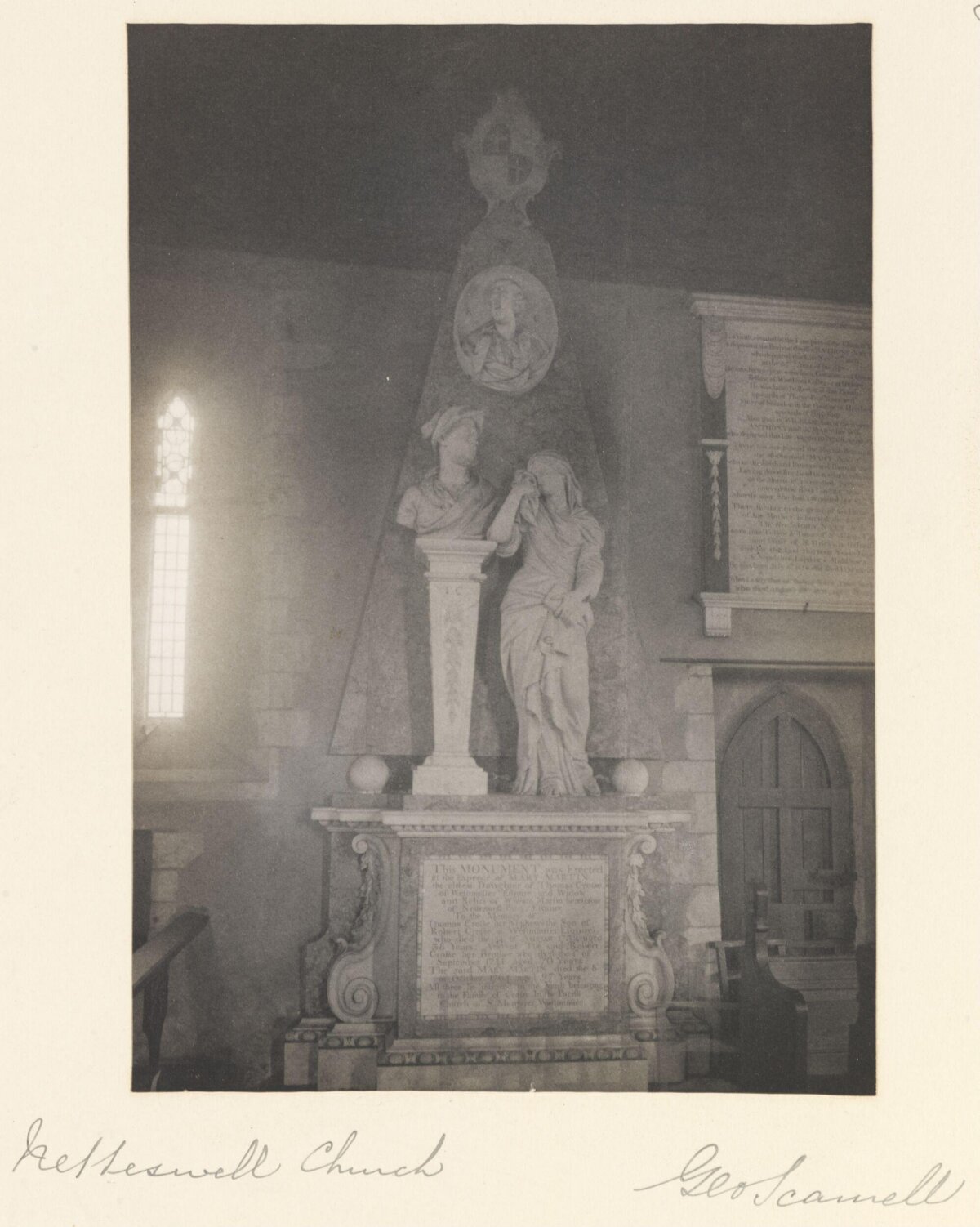 Funerary Monument at Reteswell Church