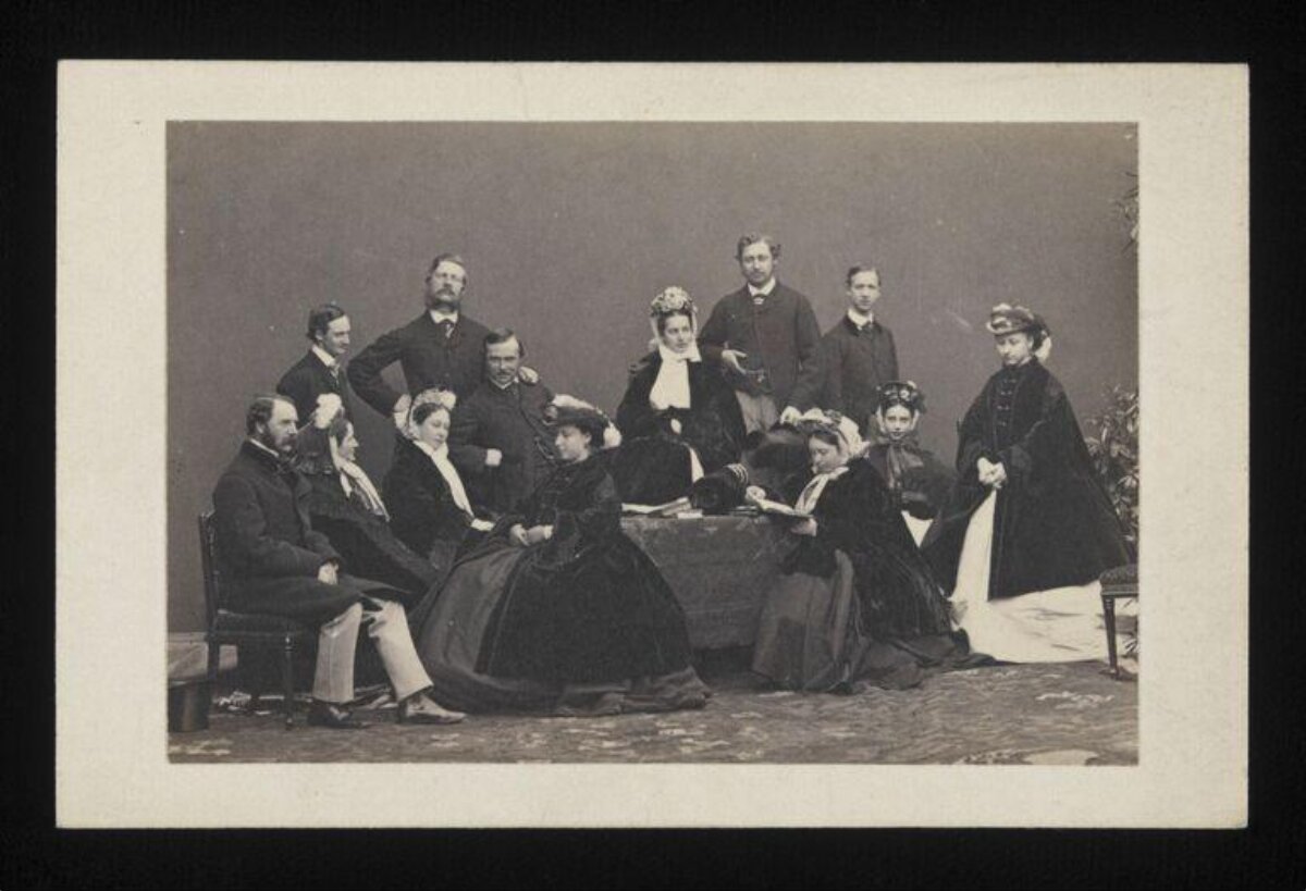 19th Century Victorian Group Portrait