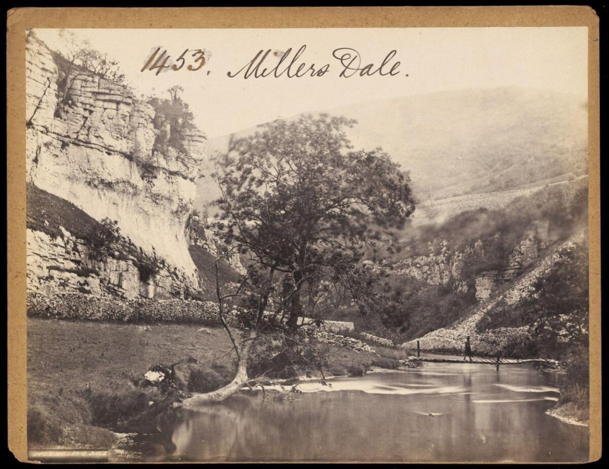 Millers Dale River Valley Landscape