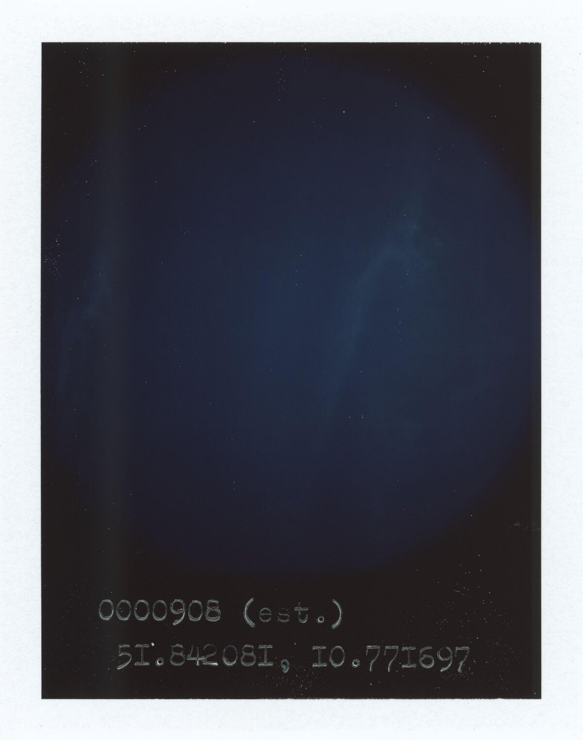 Dark Night Sky With Coordinates — Black Backgrounds
