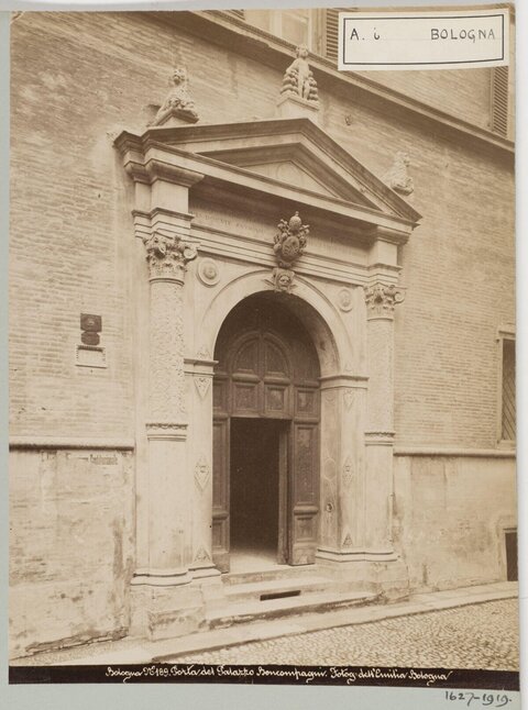 Palazzo Boncompagni Gate in Bologna