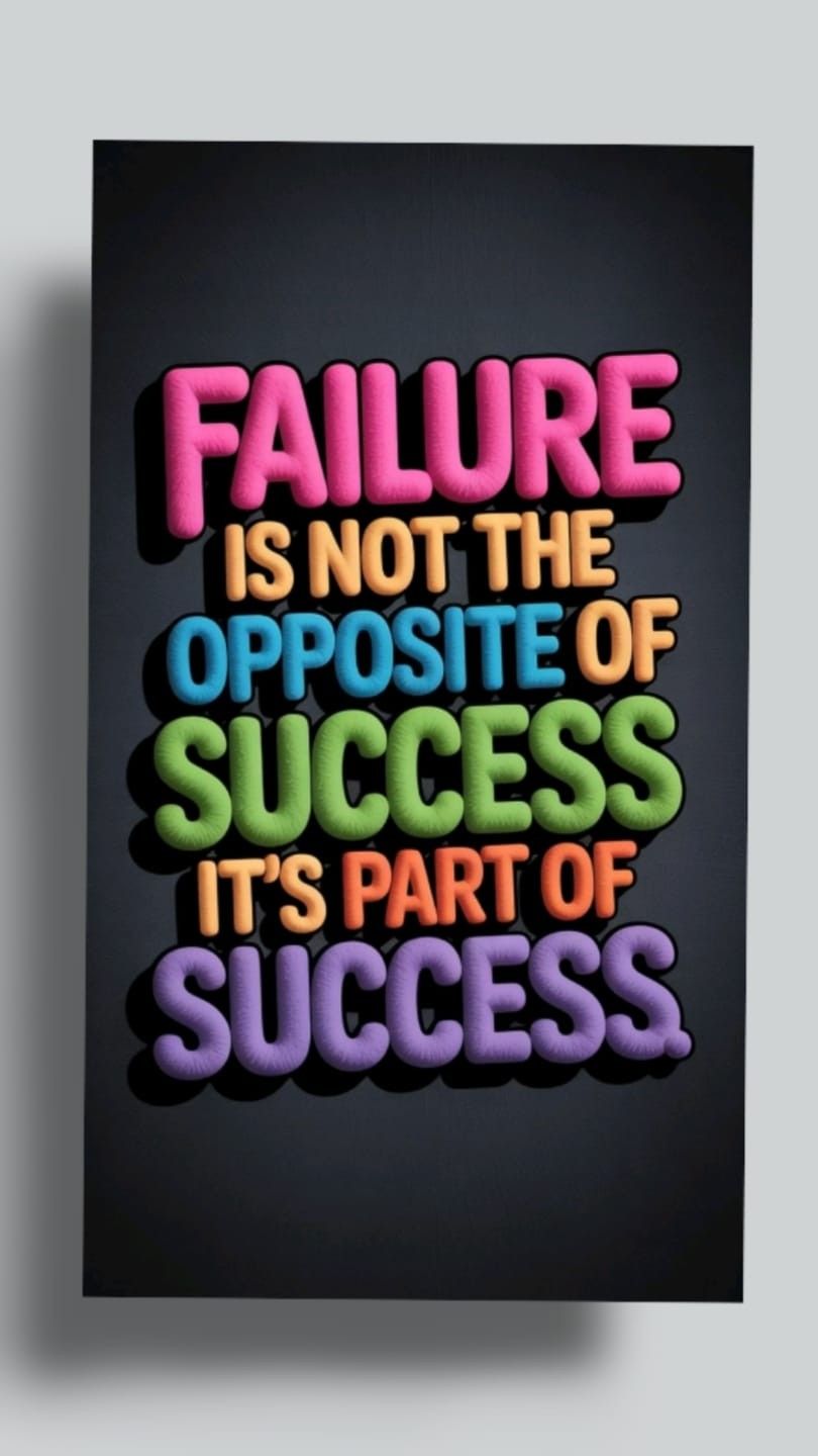 Motivational Quote on Failure and Success