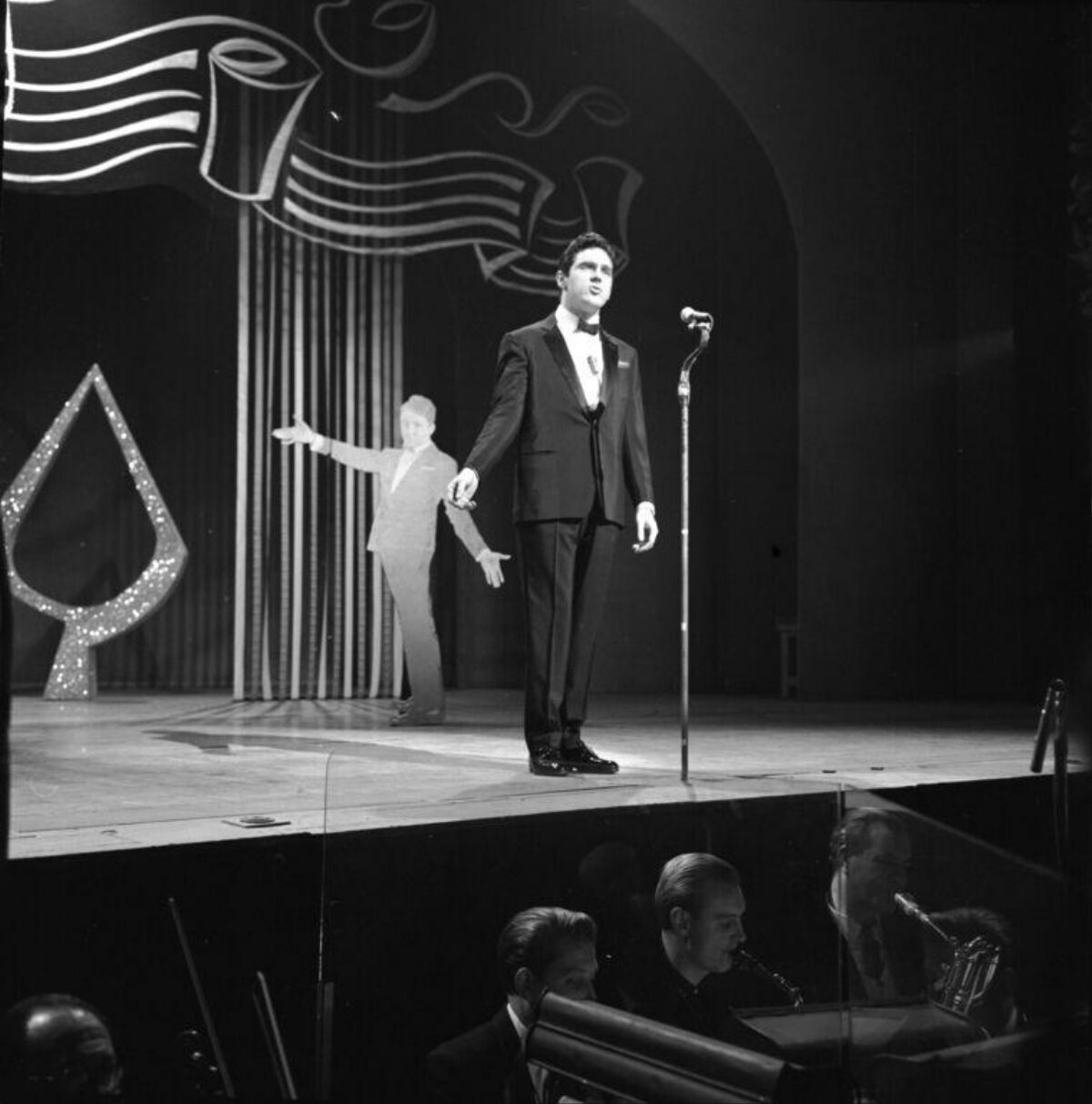 Male Singer Performing on Stage