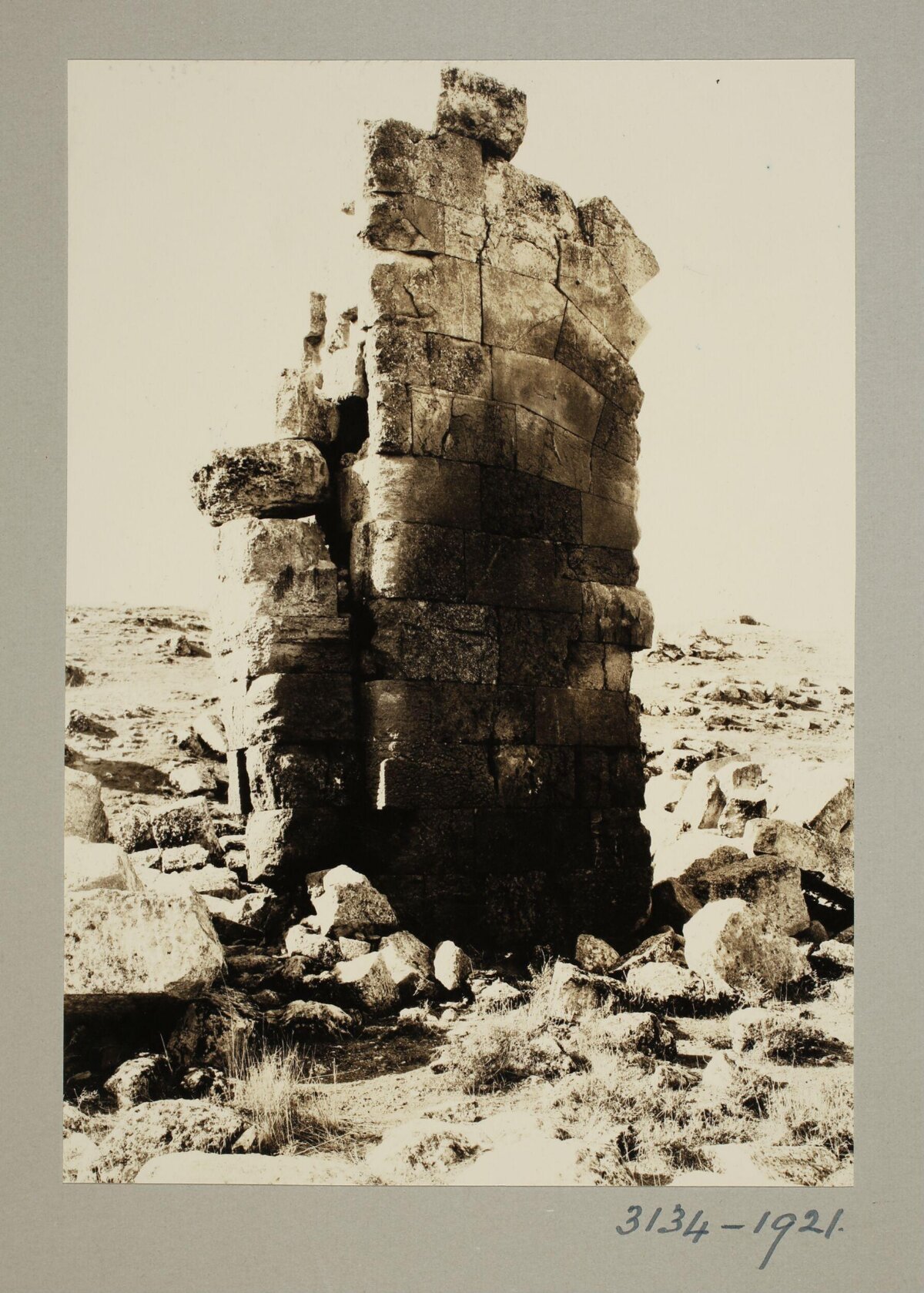 Ancient Stone Tower Ruin