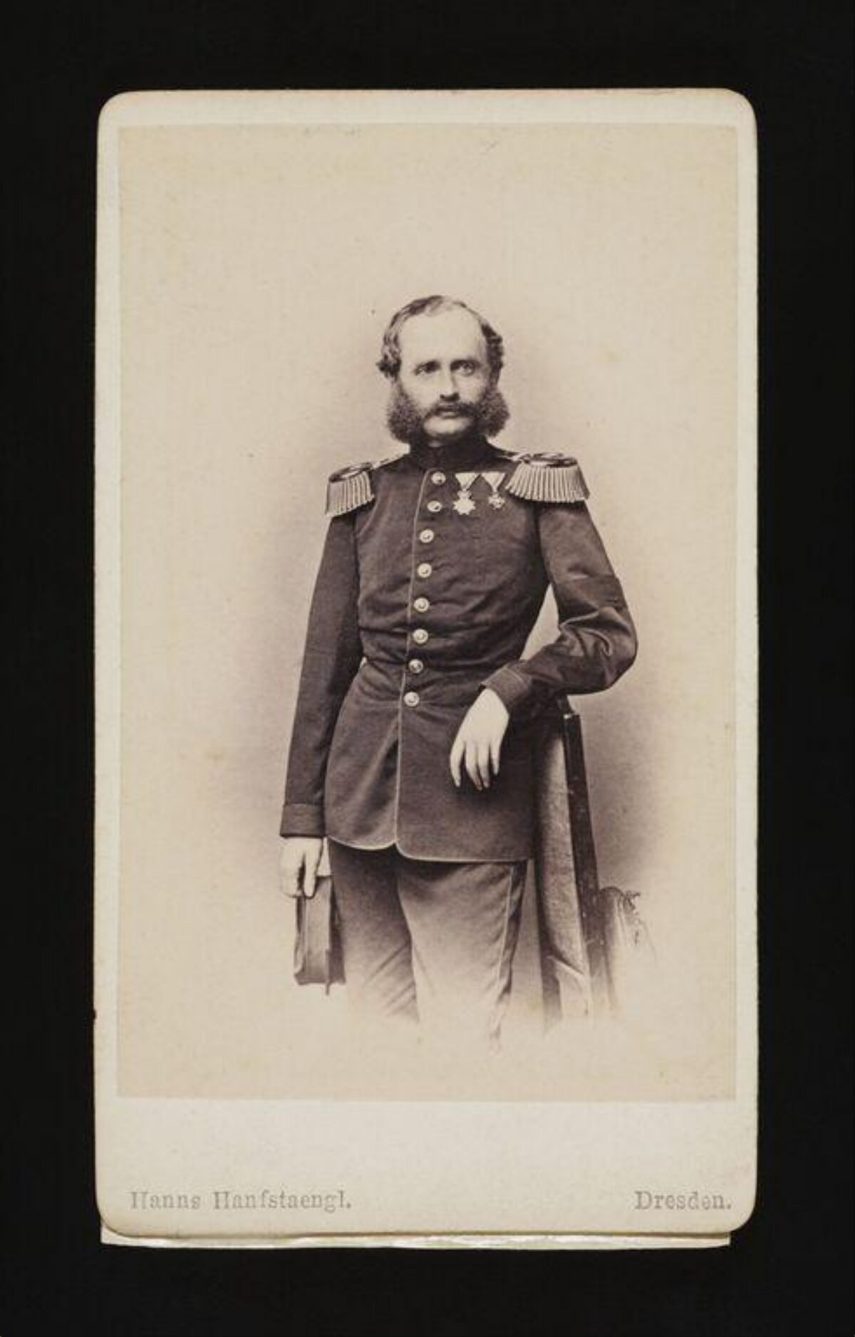 19th Century Military Officer Portrait Photo