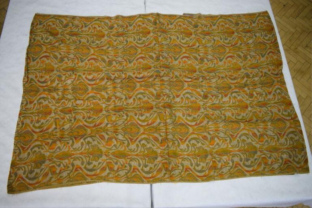 Vintage Ornate Patterned Textile
