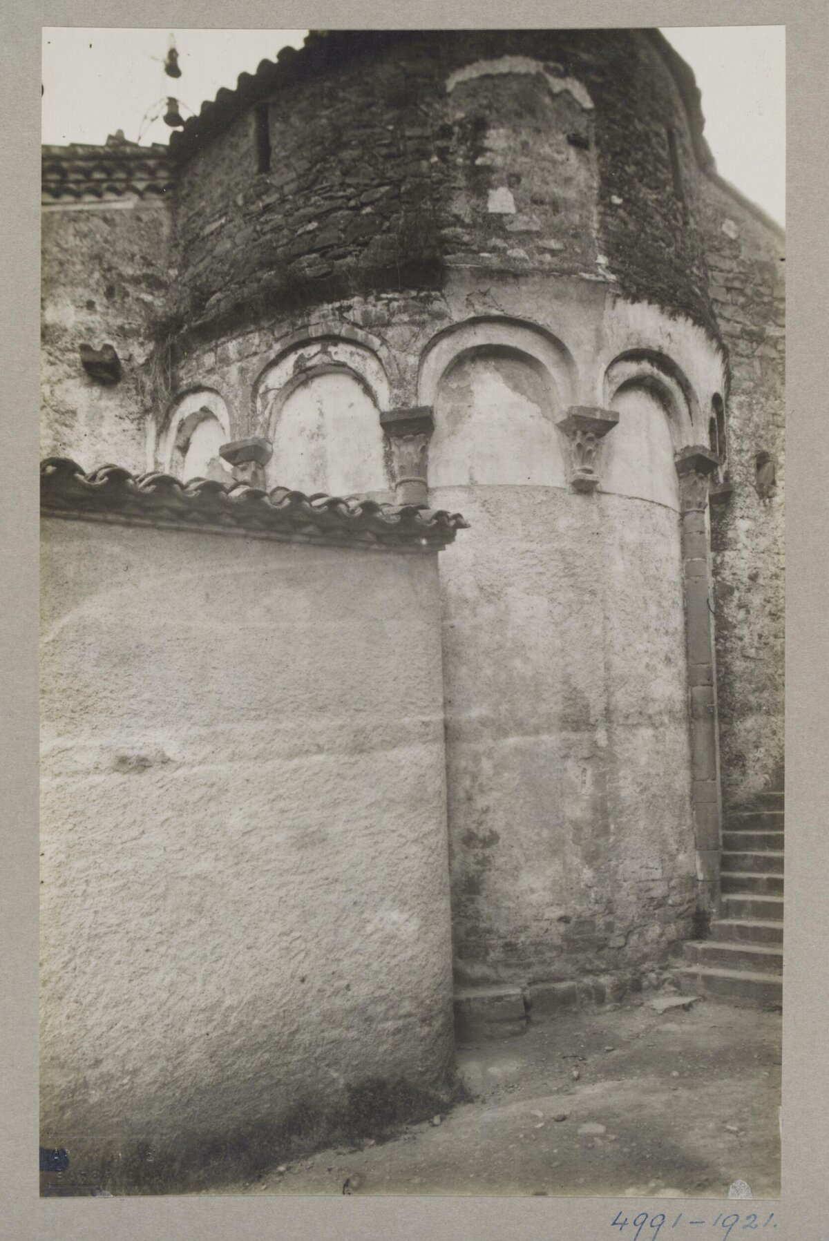 Vintage Church Apse Exterior View