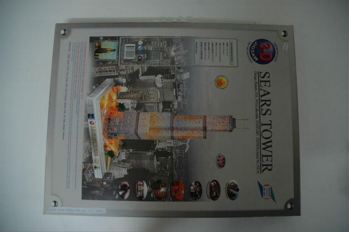 Sears Tower 3D Jigsaw Box