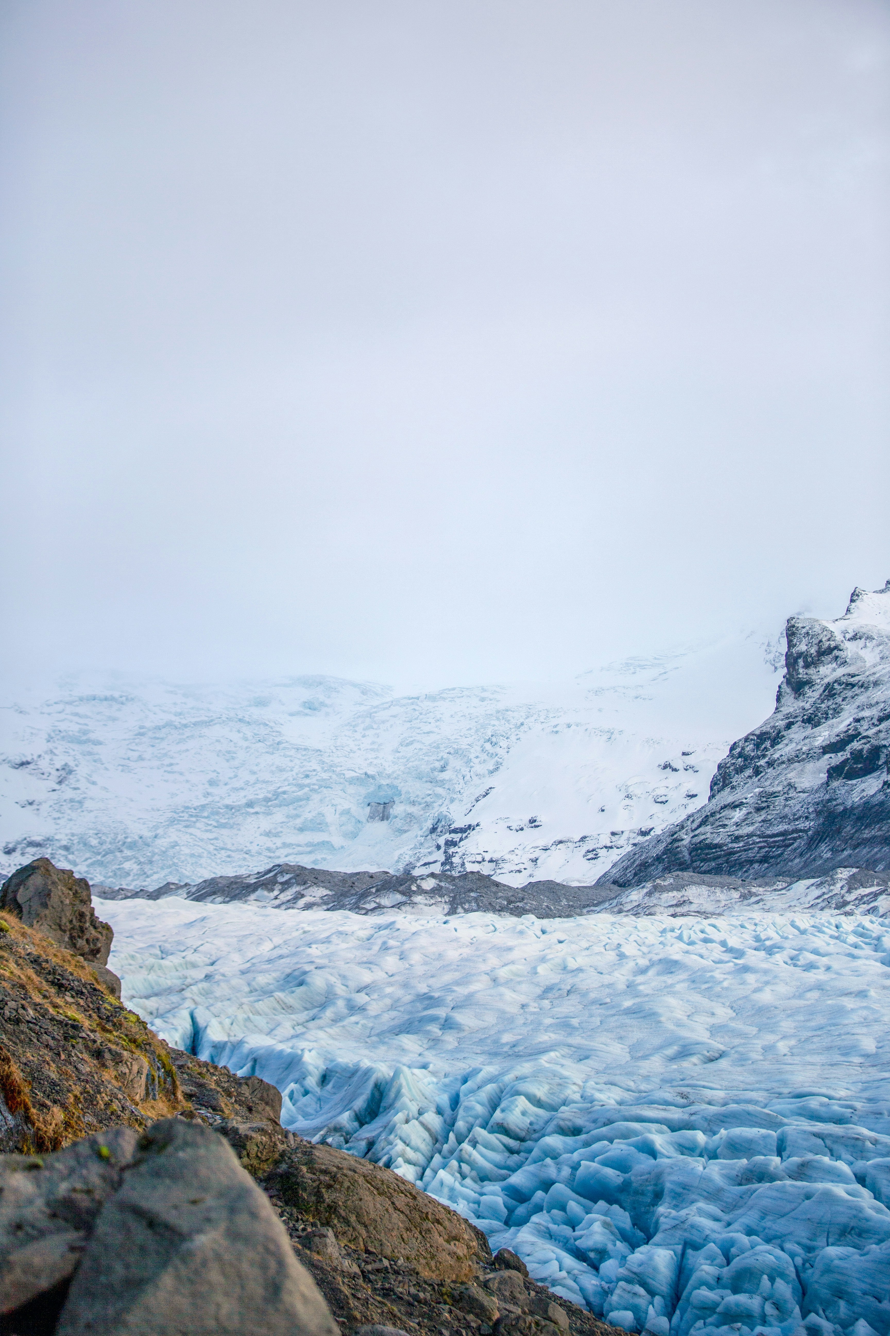 Mountain Valley Glacier Landscape