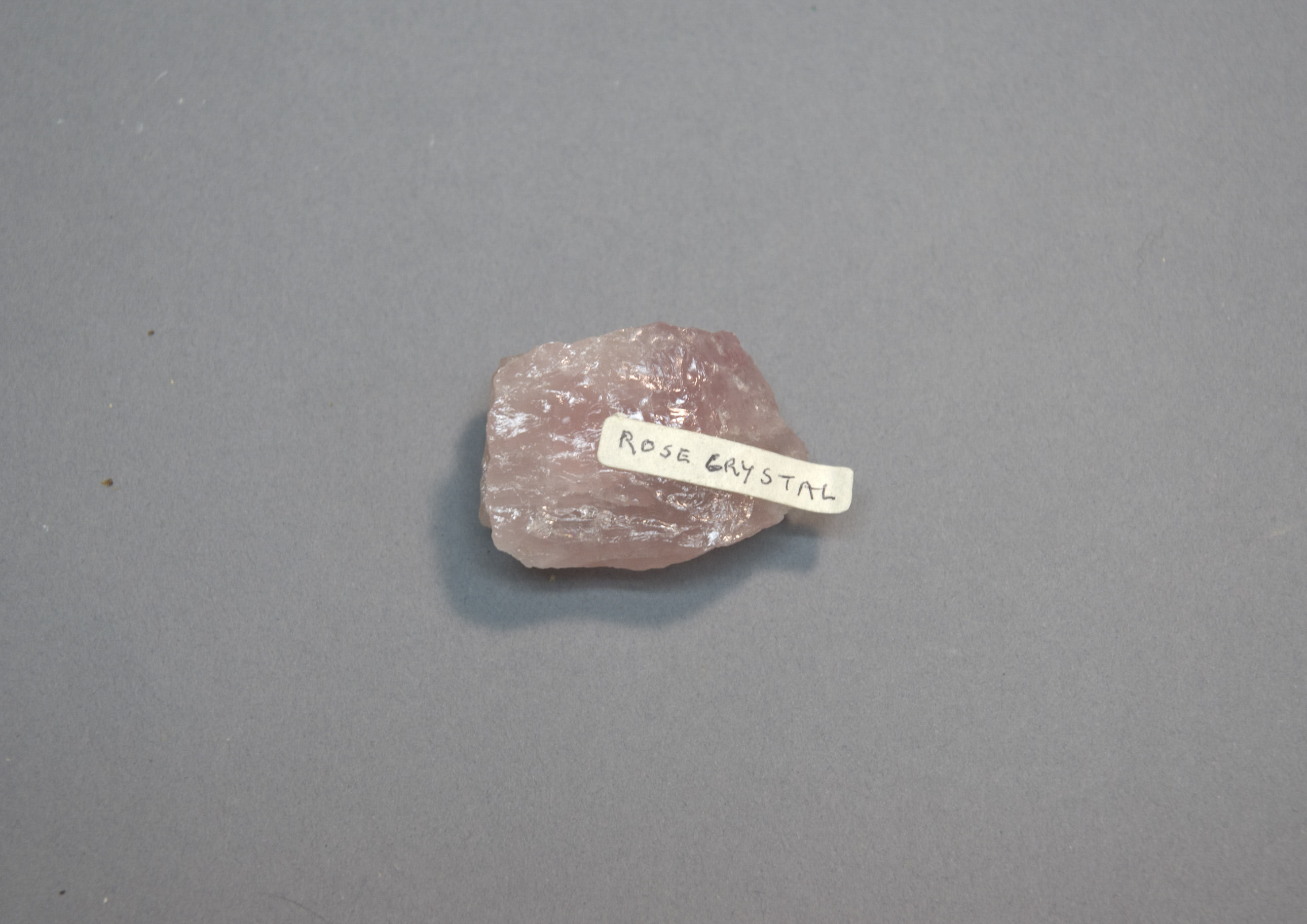 Raw Rose Crystal Specimen