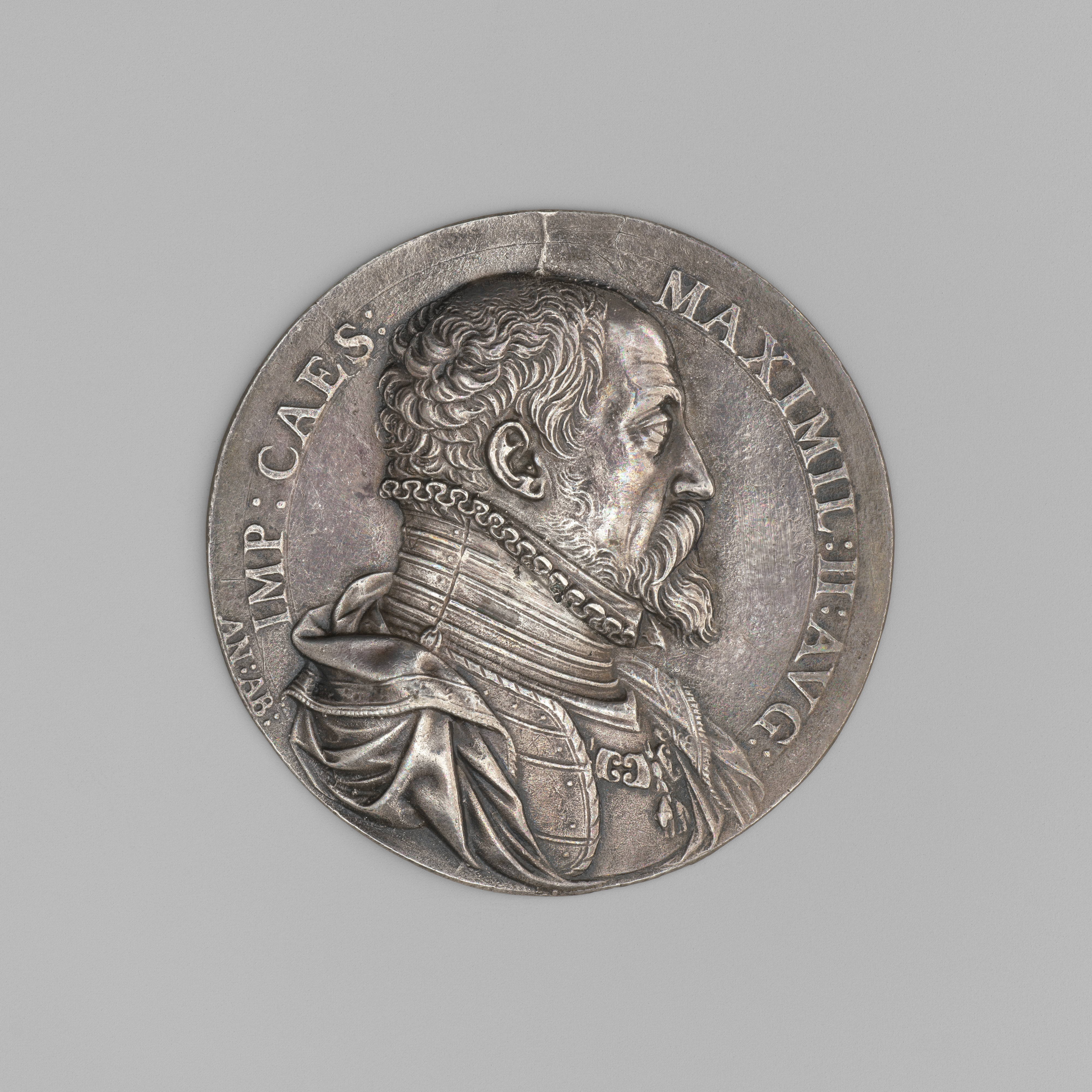 Silver Portrait Medal of Maximilian