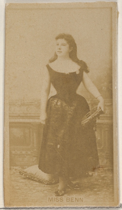 Vintage Portrait of Miss Benn