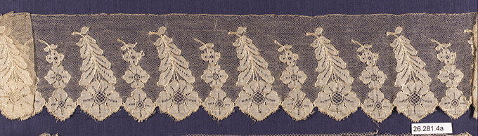 Antique Floral Lace Border