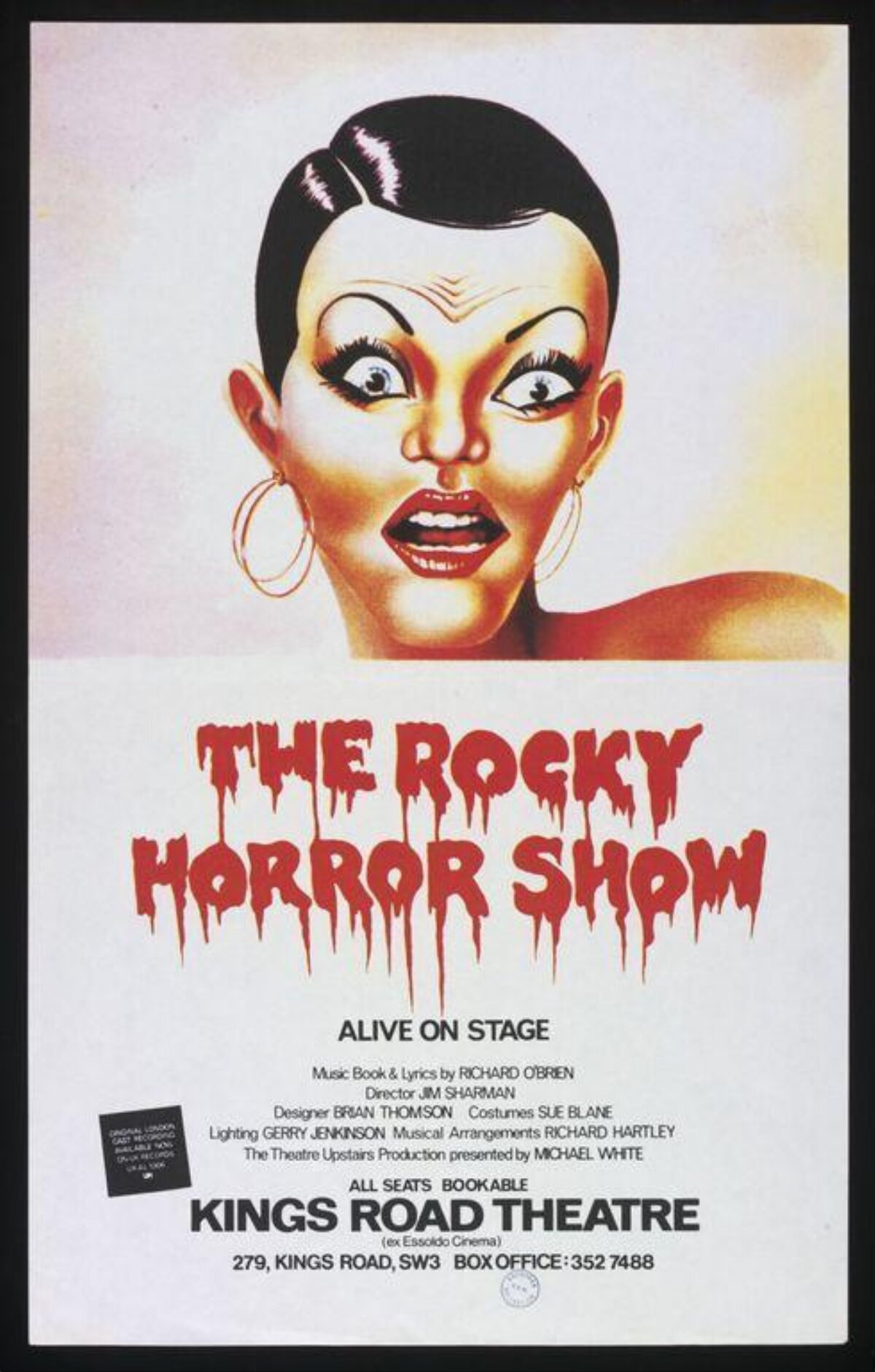 The Rocky Horror Show Stage Poster