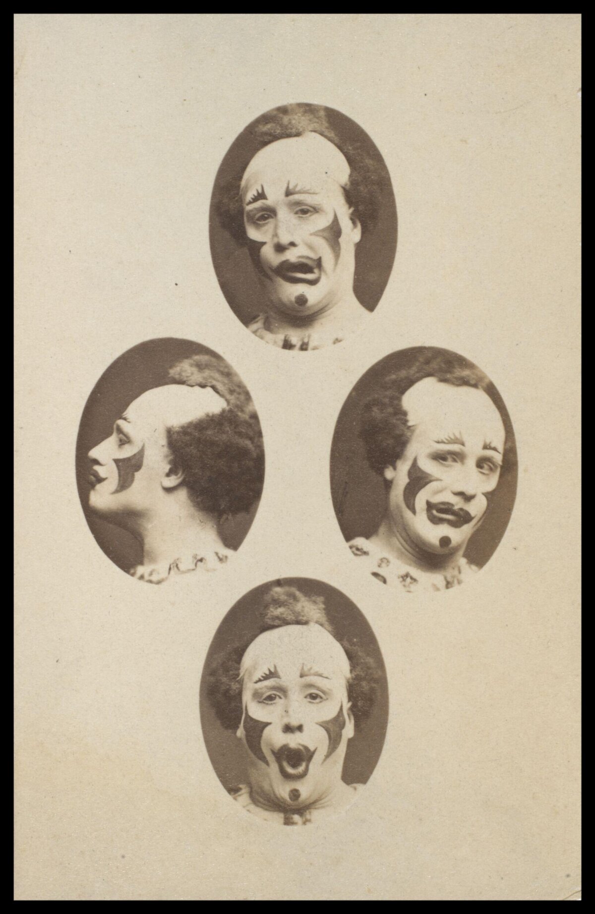 Vintage Clown Multi-angle Portraits
