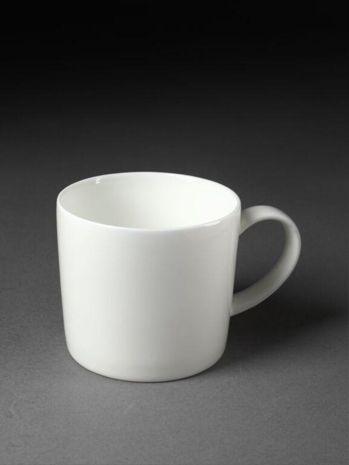 Plain White Ceramic Mug