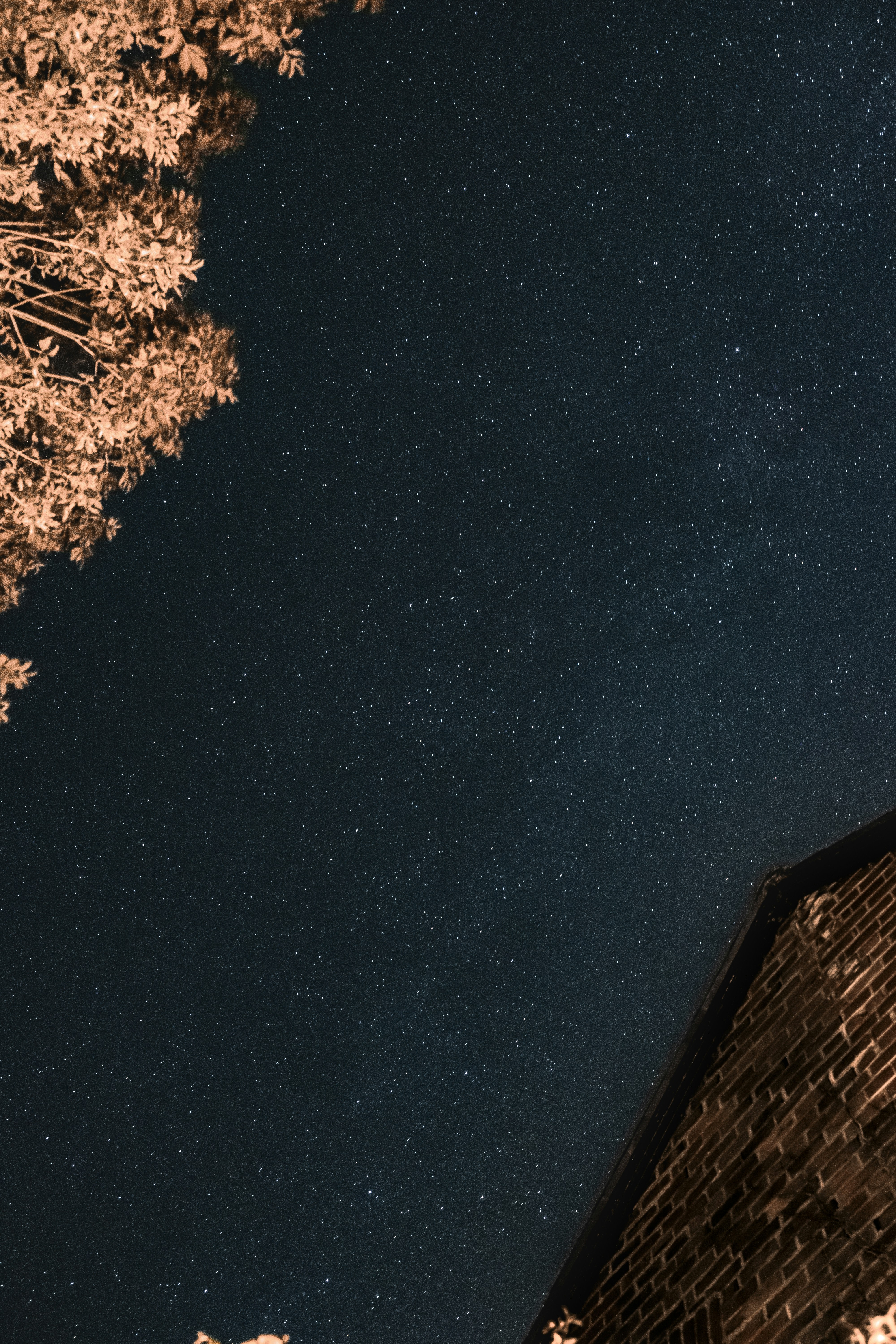 Starry Night Over Rural Corner