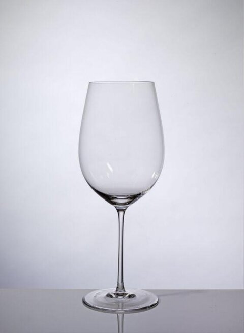 Empty Wine Glass On Table