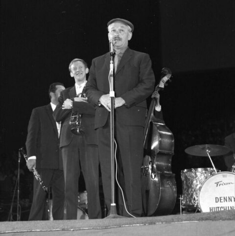 Vintage Jazz Band Stage Performance
