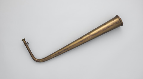 Vintage Brass Hunting Horn