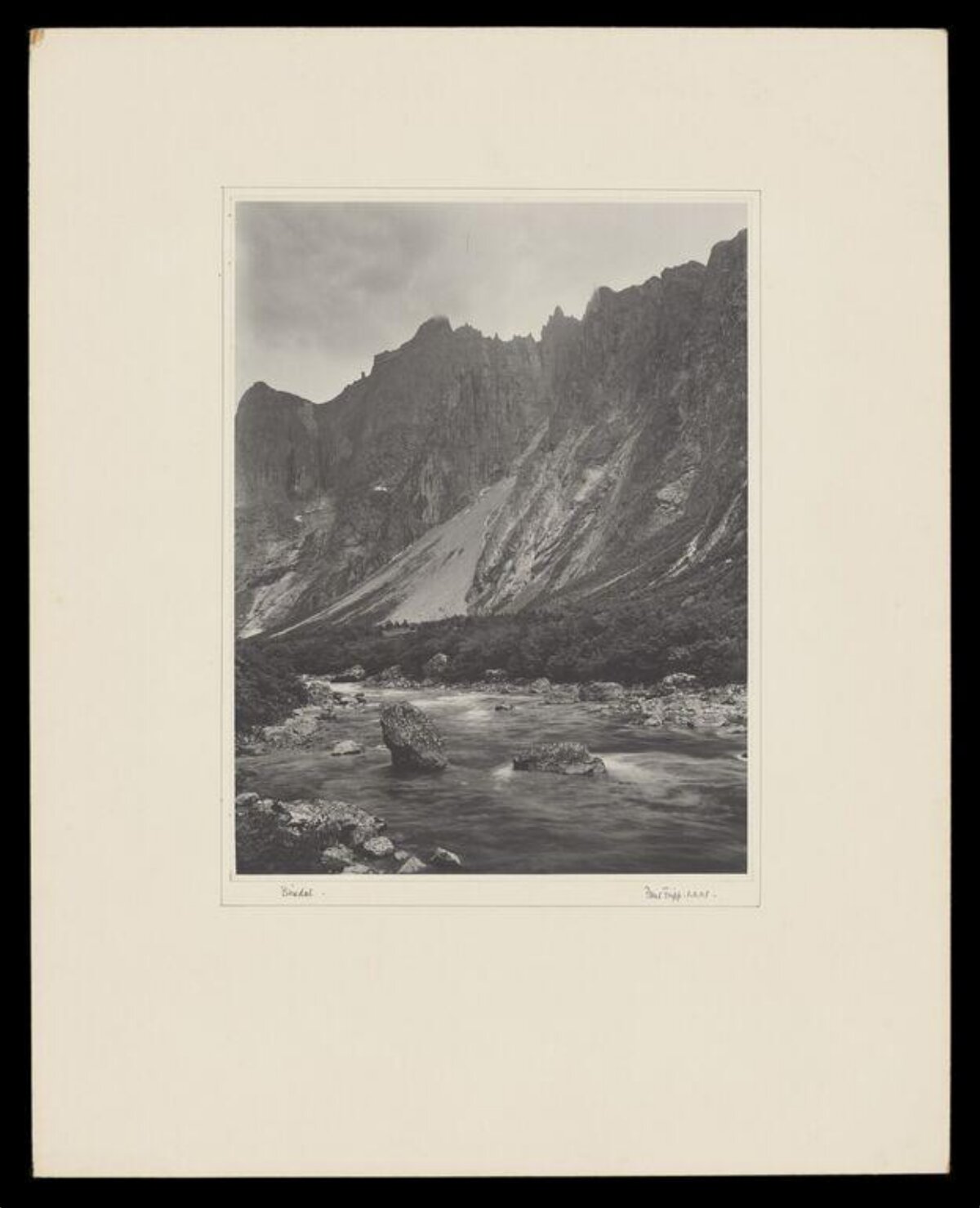 Mountain River Valley Landscape