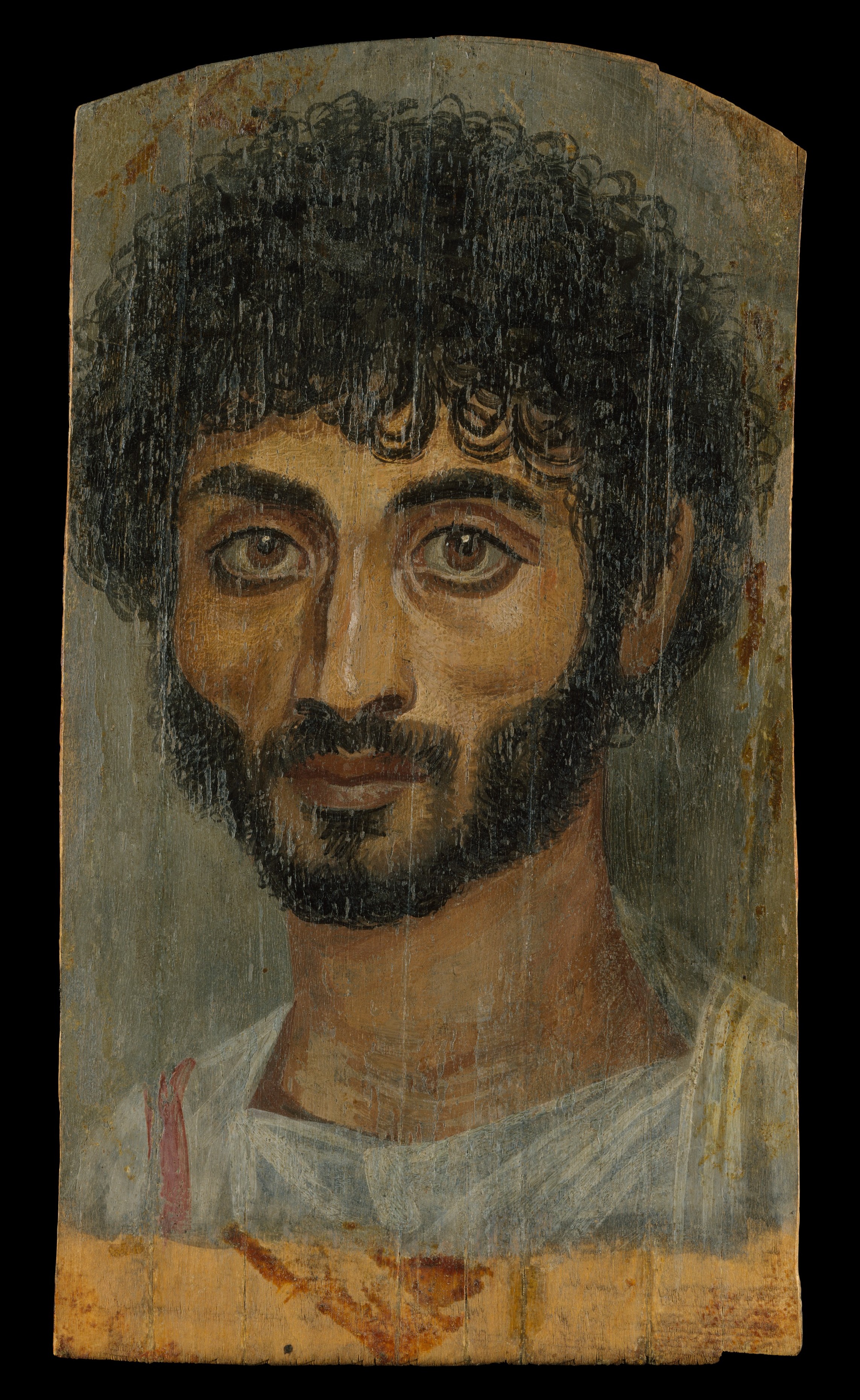 Ancient Portrait of a Bearded Man