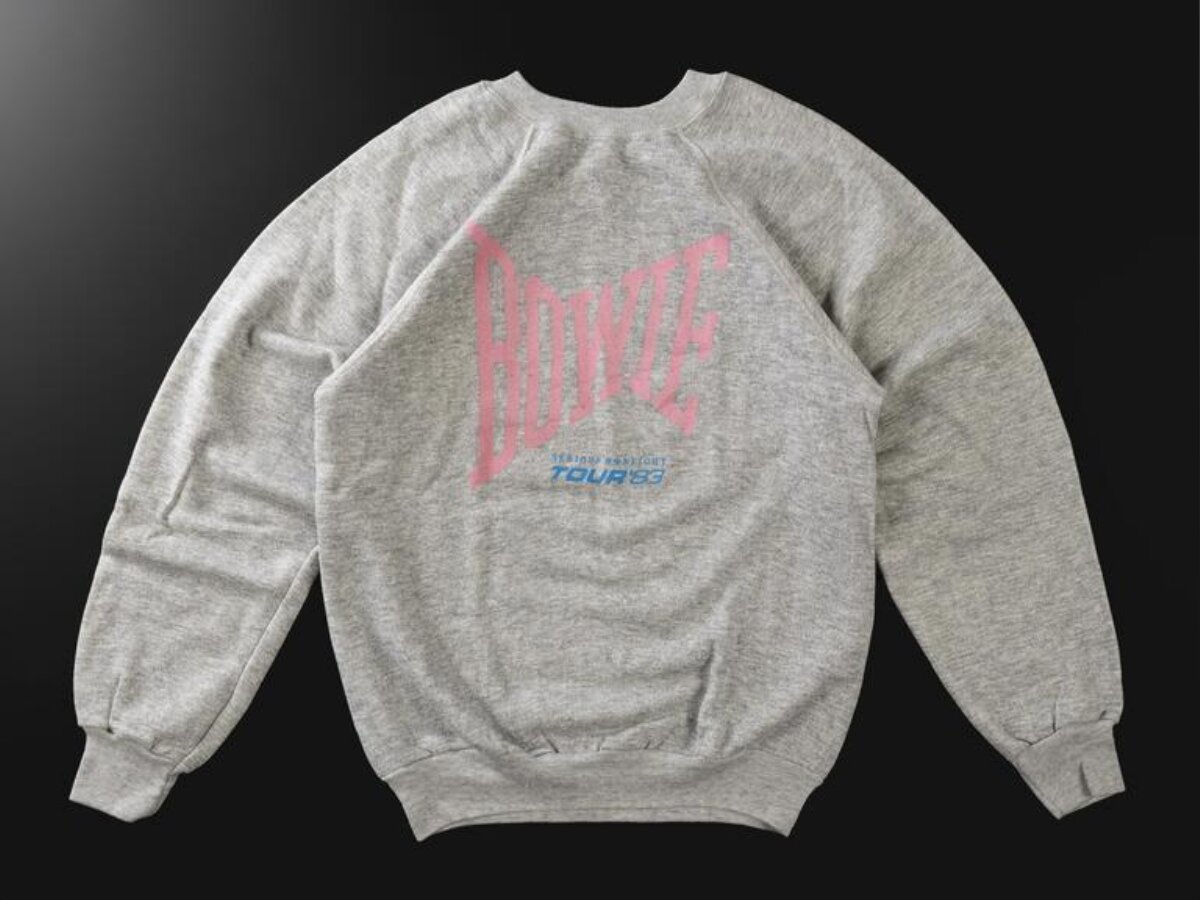 Vintage Bowie 1983 Tour Sweatshirt