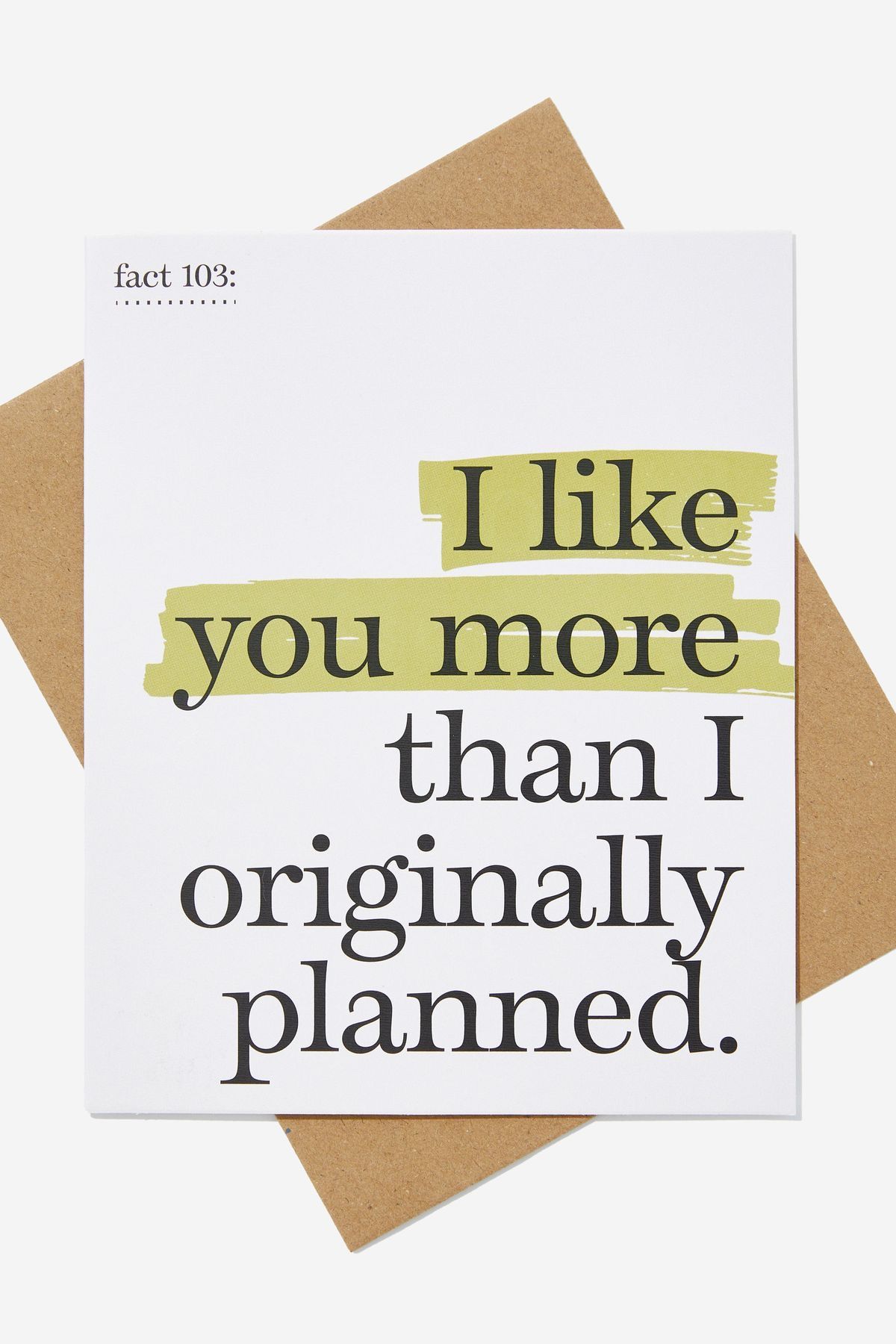 Funny Romantic Greeting Card